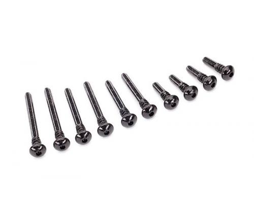 Traxxas TRX8940 Ophangbout pinnenset, voorste of achterste (geharde), 4x18mm (4), 4x38mm (2), 4x33mm (2), 4x43mm (2)