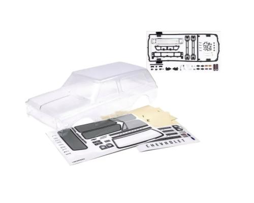 Traxxas TRX9131 Body, Chevrolet Blazer (1969) (clear, requires painting)/ decals/ window masks