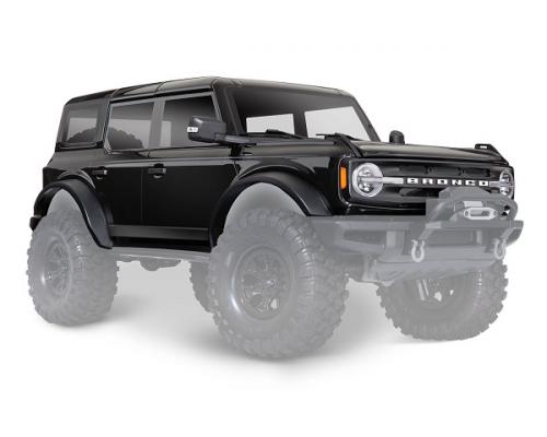 Traxxas TRX9211T Body, Ford Bronco (2021), compleet, Shadow Black (gelakt) (inclusief grille, zijspiegels, deurgrepen, s
