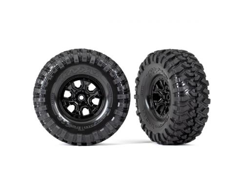 Traxxas TRX9272 Banden en wielen, gemonteerd, gelijmd (TRX-4 2021 Bronco 1.9\" wielen, Canyon Trail 4.6x1.9\" banden) (2)