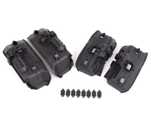 Traxxas TRX9288 Spatborden, binnen, voor & achter (voor clipless body montage) (2 elk)/ rock light covers (8)