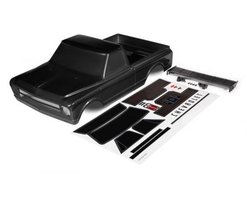 Traxxas TRX9411A Body Chevrolet C10 zwart inclusief vleugels & stickers