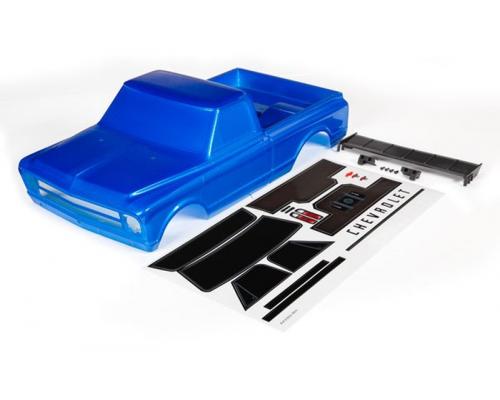 Traxxas TRX9411X Body Chevrolet C10 blauw inclusief vleugel & stickers