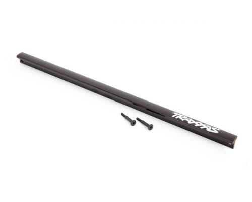 Traxxas TRX9523 Chassisbeugel (T-Bar), 6061-T6 aluminium (zwart geanodiseerd)/ 3x16 RVS (2