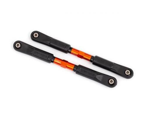 Traxxas TRX9547T Camber links, voor, Sledge (BUIS oranje-geanodiseerd, 7075-T6 aluminium, sterker dan titanium) (117 mm)