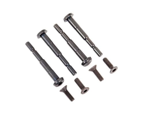 Traxxas TRX9663 Schokbreker pennen, gehard staal (voor (2), achter (2))/ 2,5x8 mm CCS (4)