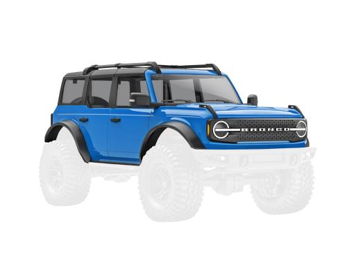 Traxxas TRX9711-BLUE Body, Ford Bronco, compleet, Blauw (inclusief grille, zijspiegels, deurgrepen, wielkasten, ruitenwi