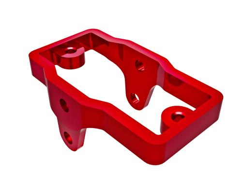 Traxxas TRX9739-RED Servobevestiging, 6061-T6 aluminium (rood geanodiseerd)