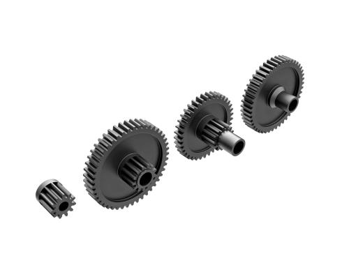 Traxxas TRX9776R Tandwielset, transmissie, laag bereik (kruip) (overbrengingsverhouding 40,3:1)/ pinion, 11-tands