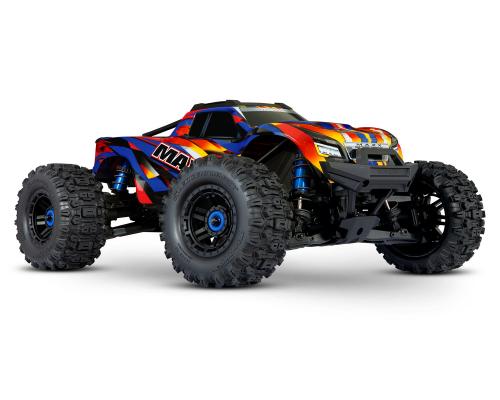 Traxxas Wide Maxx V2 1/10 4WD Brushless Electric Monster Truck, VXL-4S, TQi - Geel