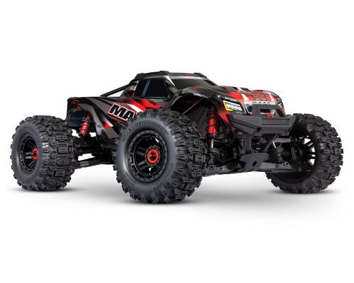 Traxxas Wide Maxx V2 1/10 4WD Brushless Electric Monster Truck, VXL-4S, TQi - Rood