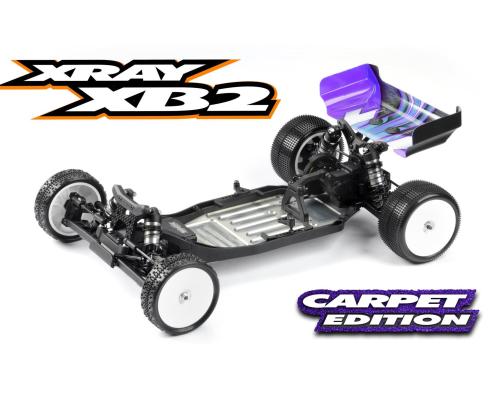 XRAY XB4C\'24 - 4WD 1/10 ELECTRIC OFF-ROAD CAR - CARPET EDITION X360014