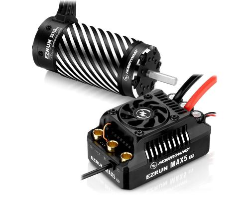 HW38010604 Hobbywing Ezrun MAX5 HV Combo 56118SD 1100kV G2