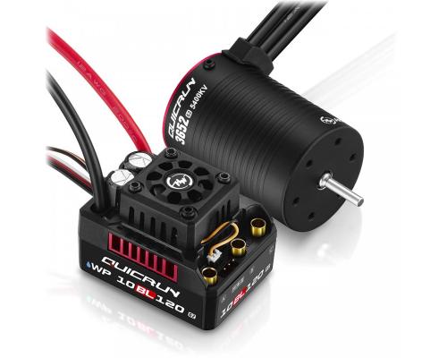 Hobbywing Quicrun Combo ESC G2 10BL120 + 3652SL 5400KV G2 Motor HW38030209