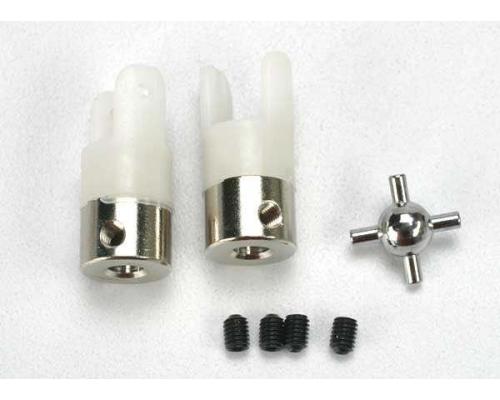 Traxxas TRX1539R U- joints (2)/ 3mm set screws (4)