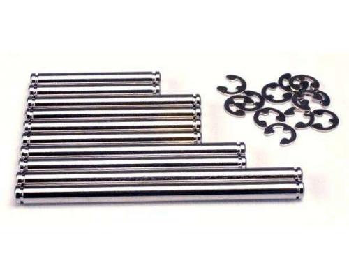 Traxxas TRX1939 Vering pin set, hard chrome (met E-clips)