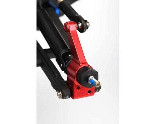 Traxxas TRX1952A Dragers, fusee (rood-geanodiseerde 6061-T6 alum