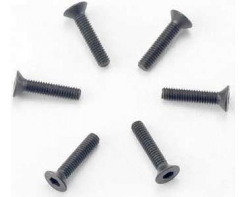 Traxxas TRX2526 Schroeven, verzonken 2.5x12mm (6)