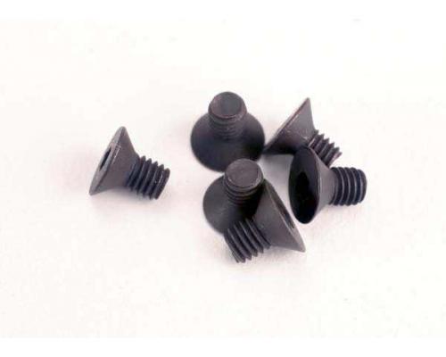 Traxxas TRX2549 Screws, 3x5mm countersunk machine (6) (hex driv