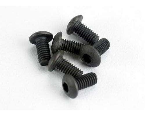 Traxxas TRX2575 Schroeven, 3x6mm bolle kop (zeskant) (6)