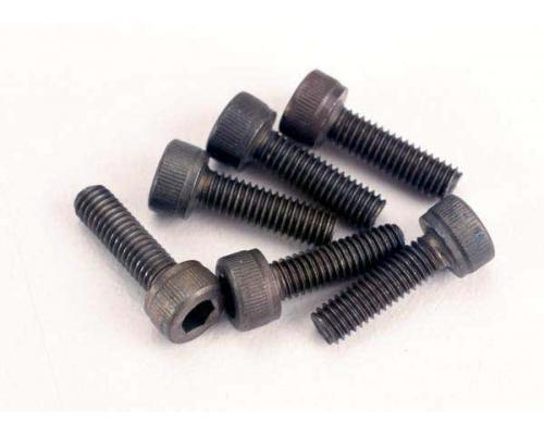 Traxxas TRX2587 Schroeven, 3x10mm Inbus (6) (geen ring)