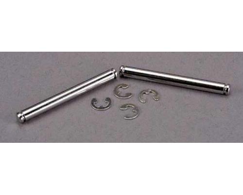 Traxxas TRX2637 Vering pinnen, 31,5 mm, chroom (2) met E-clips (