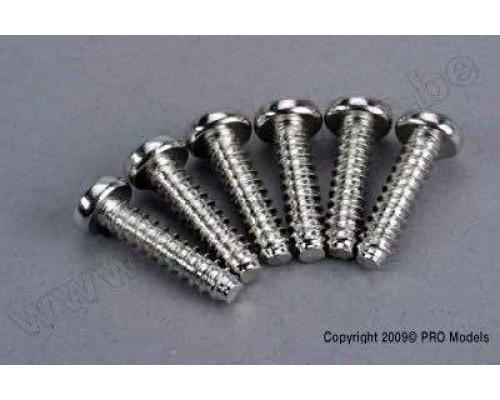 Traxxas TRX2683 Screws, 5x20mm roundhead self-tapping (6)