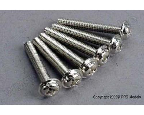 Traxxas TRX3188 Screws, 3x20mm washerhead machine (6)