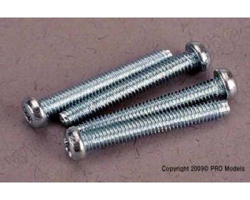 Traxxas TRX3189 Screws, 2.5x19mm roundhead machine screws (4)