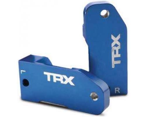 Traxxas TRX3632A Caster blokken, 30-graden, blauw-geanodiseerd 6061-T6