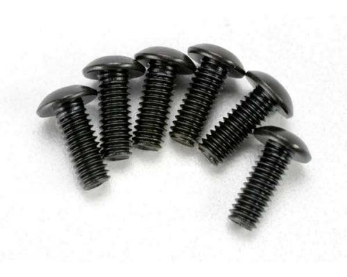 Traxxas TRX3937 Schroeven, 4x12mm bolle kop (Inbus) (6)