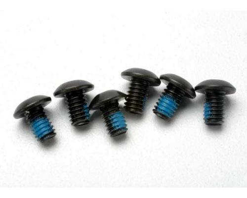 Traxxas TRX3939 Schroeven, 4x6mm bolle kop (inbus) (met schroefb