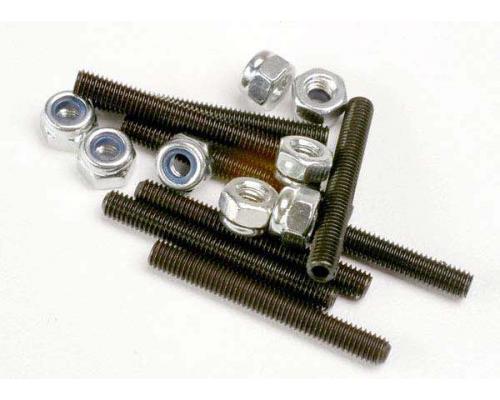 Traxxas TRX3962 Set (draad) schroeven, 3x25mm (8) / 3mm nylon bo