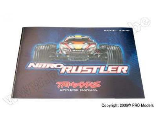 Traxxas TRX4499R Eigenaars Handleiding, Nitro Rustler