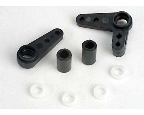 Traxxas TRX4843 Tuimelaars (l & r) / tuimelaar steun spacers (2)