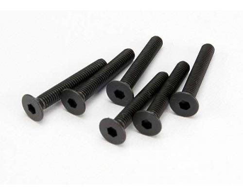 Traxxas TRX4857 Schroeven, 3x20mm verzonken (inbus) (6)