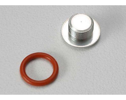 Traxxas TRX5240 End cap, carburetor body/ 6.2x1.2mm O-ring/ (1-