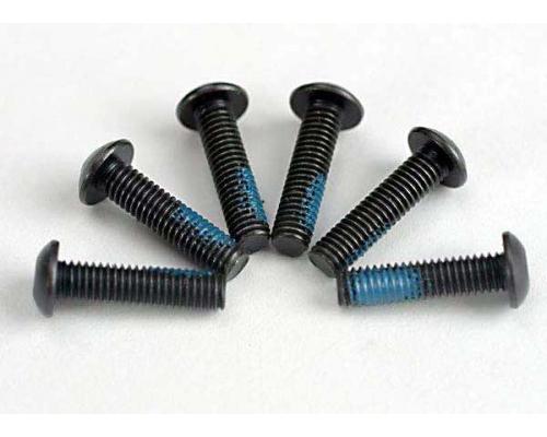 Traxxas TRX5282 Schroeven, 3x12mm bolle kop (6) (starter attachm