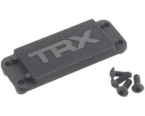 Traxxas TRX5326X Afdekplaat, stuur servo / 3x8 BCS (4)