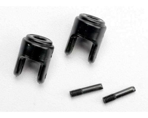 Traxxas TRX5528 Differentieel output jukken (2) / juk pinnen M3/