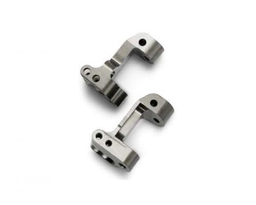 Traxxas TRX5532X Caster blocks, 30-degree, titanium-anodized 60