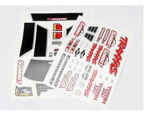 Traxxas TRX5615 Decal sheets, Summit