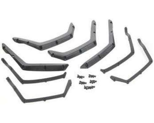 Traxxas TRX5617 Fender flairs, front & rear (4)/ fender flair retainers, front & rear (4)/ 2.5x6mm CS (22)