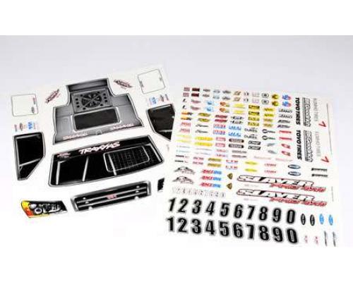 Traxxas TRX5913X Sticker vellen, Slayer Pro 4X4