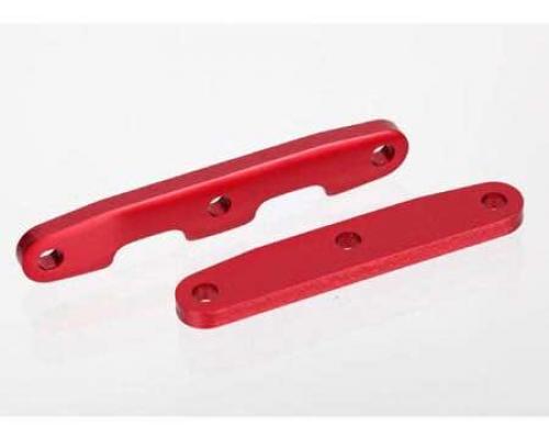 Traxxas TRX6823R Schutbord trekstangen, voor en achter, aluminium (rood-geanodiseerd)