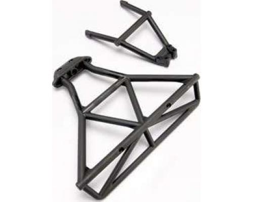 Traxxas TRX6836 Bumper, achter / bumper montage, achter (zwart)