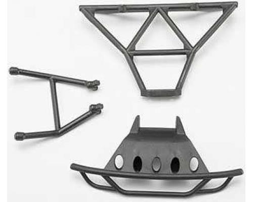 Traxxas TRX7035 Bumpers, front (1)/ rear (1)/ 2.5x14mm CS(2) (1