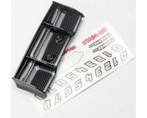 Traxxas TRX7122G Vleugel 1/16 E-Revo Exo-carbon finish / Sticker