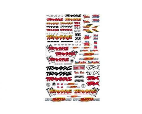 Traxxas TRX9950 Officieel Team Traxxas racing stickerset (vlag l