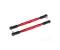 TOE LINKS, X-MAXX (TUBES RED-ANODIZED, 7075-T6 ALUMINUM, STRONGER THAN TITANIUM)